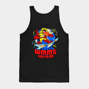 WMMS Radio - Buzzard Superhero Tank Top